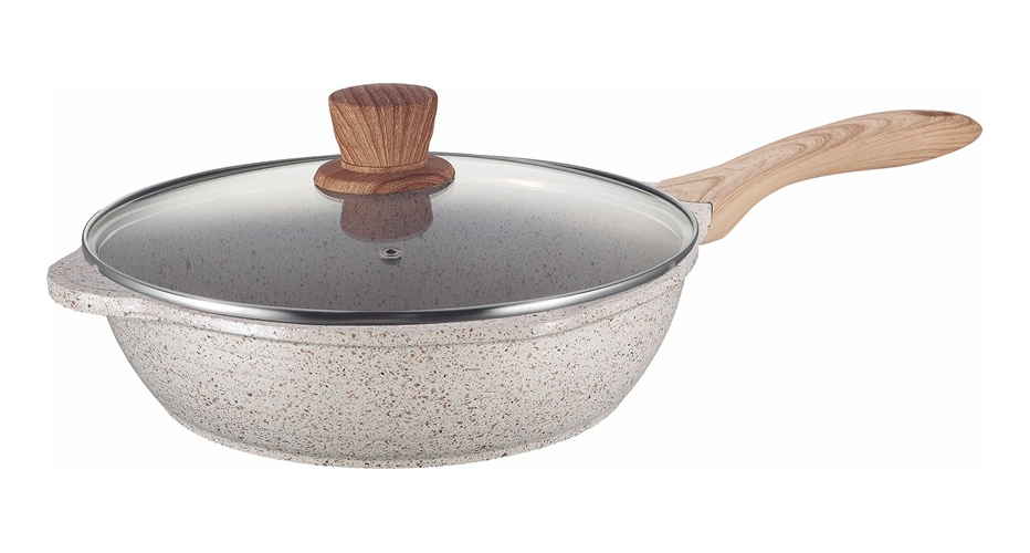 Guisera De 28 Cm Con Antiadherente Cuori Cuccina