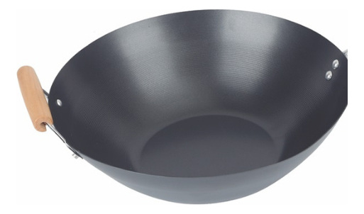 Wok De 35 Cm Con Antiadherente Cuori Carbone - Imagen 2