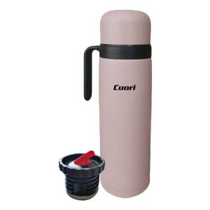 Termo Tero Acero Inox Cuori 1l Rosado