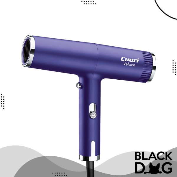 Secador De Pelo Cuori Veloce 1000 W Motor Dc 2 Velocidades Color Violeta - Imagen 6