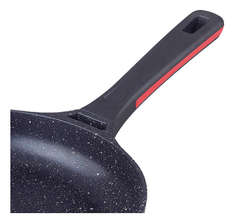 Sarten Cuori 24cm Con Antiadherente Reyofertas Color Negro - Imagen 2