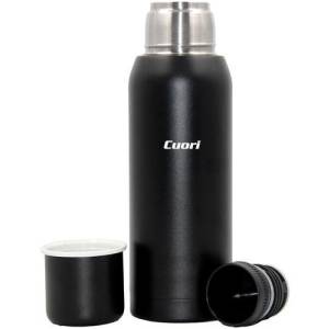 Termo Cuori 1l Acero Inoxidable Recubierto Tapón Cebador Col