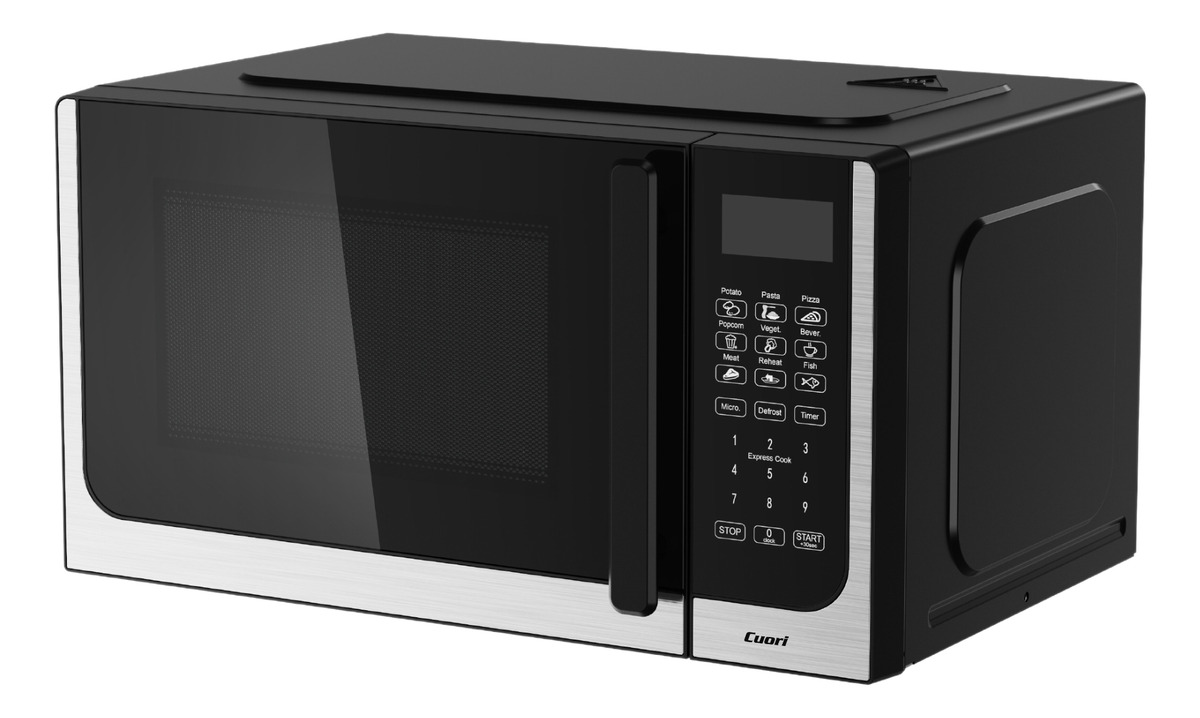 Horno Microondas Cuori 700w Panel Digital 20l Reloj Digital
