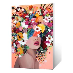Kit Puzzle Diamante 5d Diseño Flores