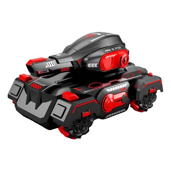 Tanque C/control Remoto Waterbomb C/gel Rojo