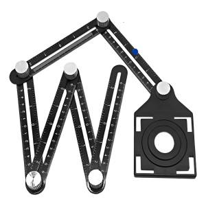 Regla Plegable Ajustable 6 Piezas Aluminio Wadfow Wsr5601