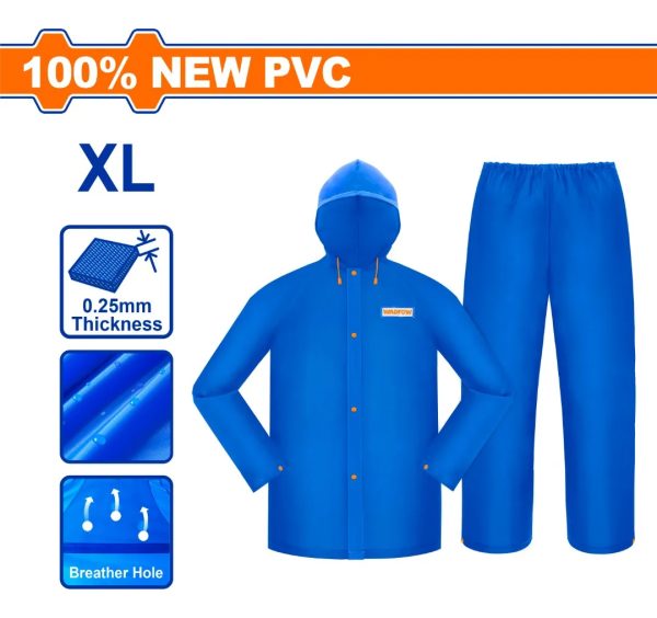 Equipo De Lluvia Campera Y Pantalón Talle Xl Wrc30xl - Imagen 2