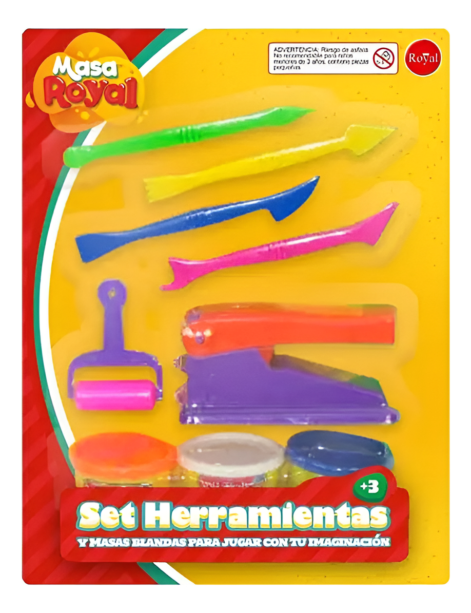 Set Herramientas Masa Royal 366306