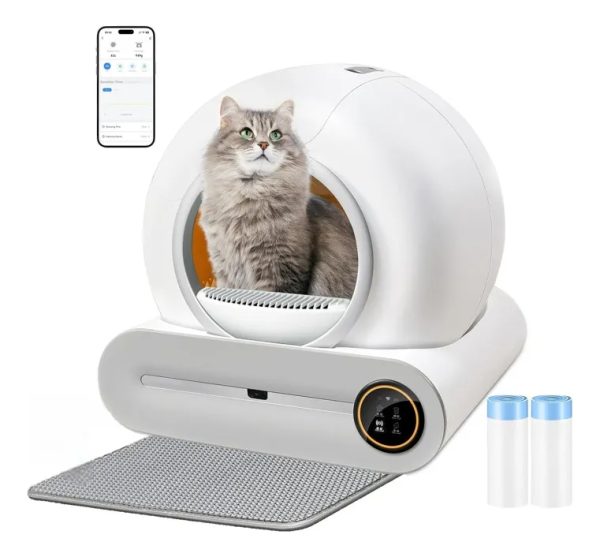 Arenero Inteligente Automático Para Gatos Aplicación Celular - Imagen 2