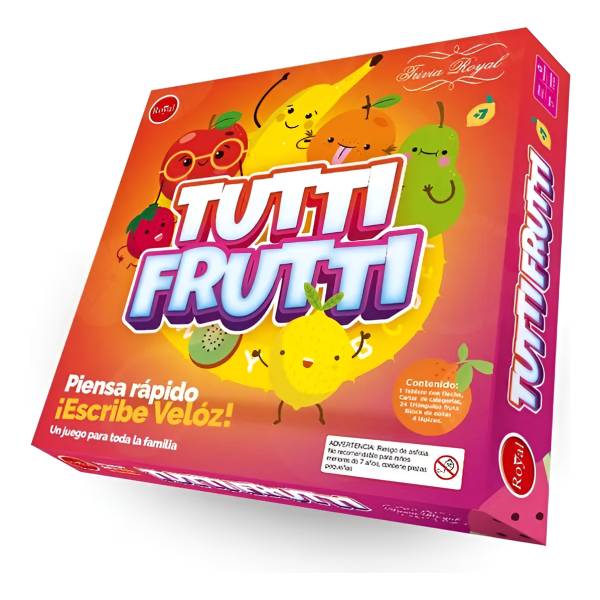 Juego De Mesa Trivia Tutti Frutti Royal