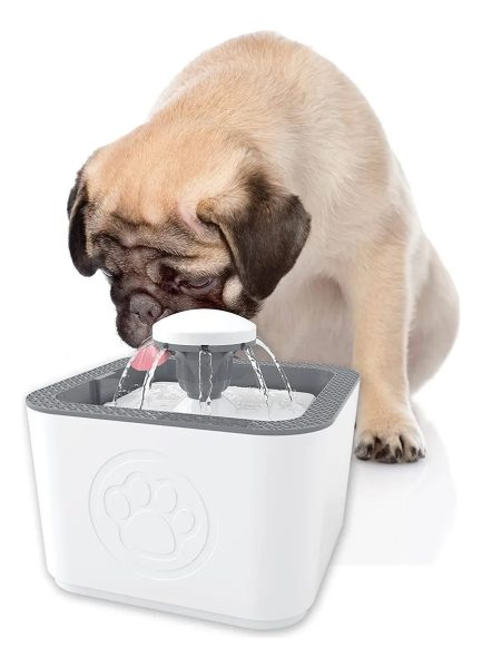 Fuente Agua Gatos Perros Bebedero + 2 Filtros Repuesto - Imagen 6