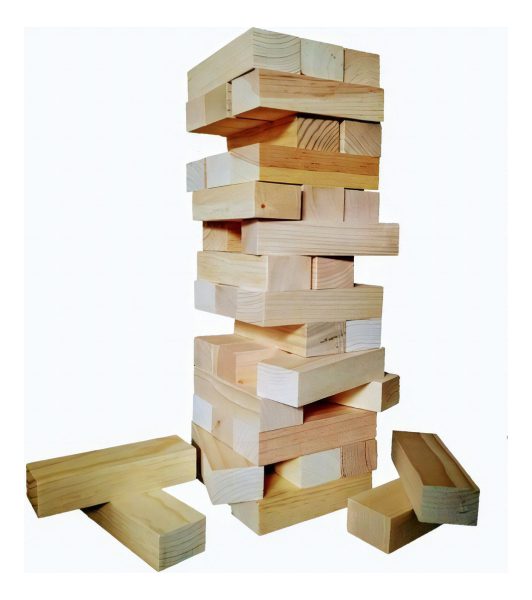 Torre De Madera Jenga Clásico Royal Juego De Mesa +6 Años - Imagen 2
