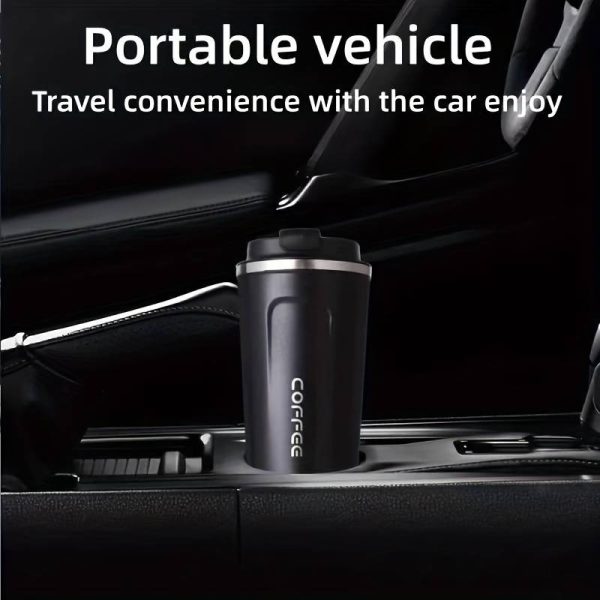 Vaso Termico Para Cafe 380 Ml Acero Inoxidable Coffee - Imagen 2