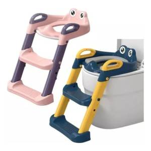 Escalera Asiento Aprendizaje Inodoro Water Baño Niño