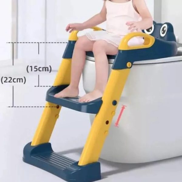 Escalera Asiento Aprendizaje Inodoro Water Baño Niño - Imagen 7