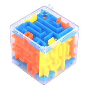 Cubo Magico De Laberinto 3d Colorido