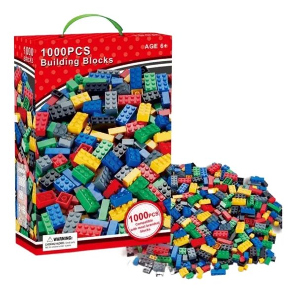Juego 1000 Bloques Ladrillos De Encastre Calidad - Imagen 3