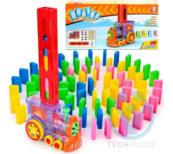 Juego De Bloques Locomotora Con Luces Y Sonido - Imagen 2