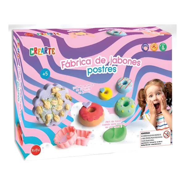 Fábrica De Jabones Postres Jabonosos Royal- Crearte