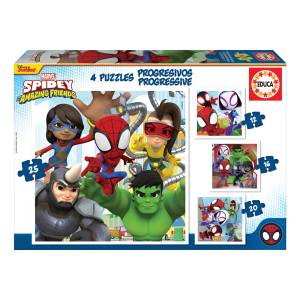 Puzzle Spidey Y Sus Amigos Educa
