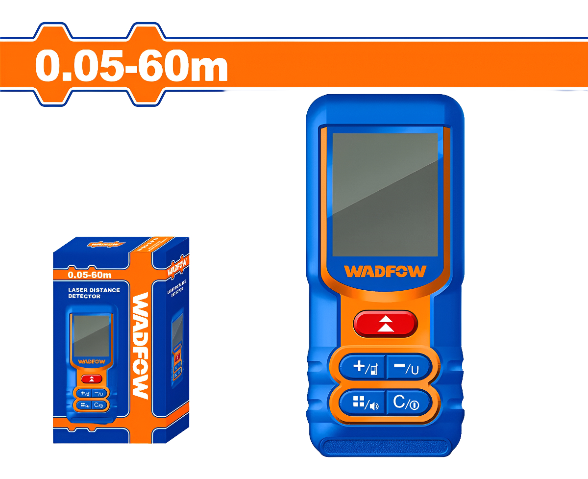 Medidor De Distancia Laser 0 A 60m Wadfow Wdl1516 - Imagen 3