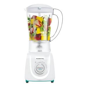 Licuadora Punktal 520w 1,5l Con Cuchilla Pica Hielo Color Bl
