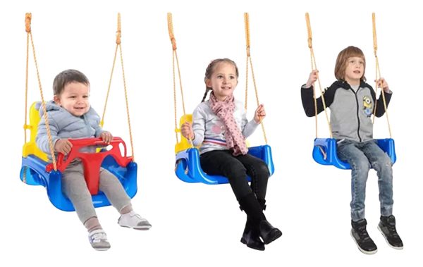 Hamaca 3 En 1 Infantil P/ Bebes Niños Columpio - Imagen 2