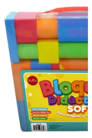 Bloques Goma Eva 38 Piezas Royal - Imagen 2