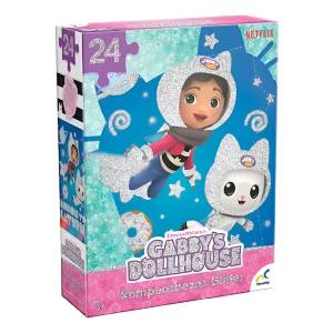 Puzzle 24 Piezas Glitter Gabby's Dollhouse