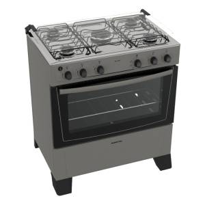 Cocina A Supergas-gas 5hornallas Punktal Coliseum Pk-299c