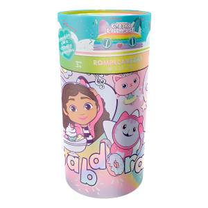 Puzzle Gabbys Dollhouse Cilindro De Cartón