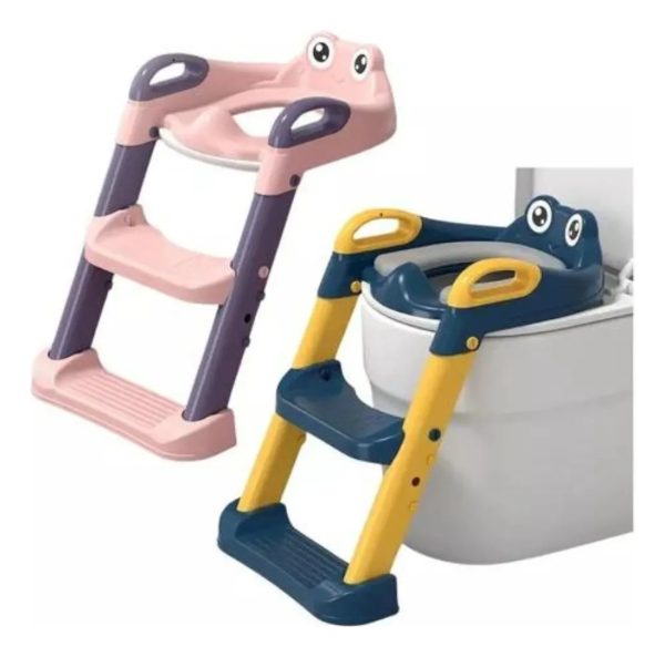 Escalera Asiento Aprendizaje Inodoro Water Baño Niño - Imagen 10