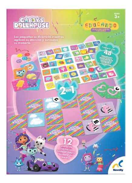 Educando 2 En 1 Gabby Dollhouse - Imagen 3