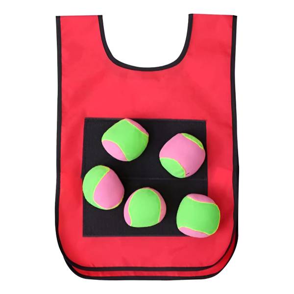 Chaleco Con Bolas Adhesivas Dodgeball - Imagen 2