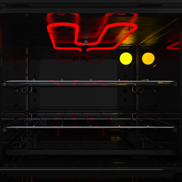 Cocina Supergas 4 Hornallas Blanca, Mesada De Vidrio, Hierro - Imagen 4