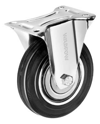 Rueda Metal/goma Rigida 5 Wadfow Wjl3351