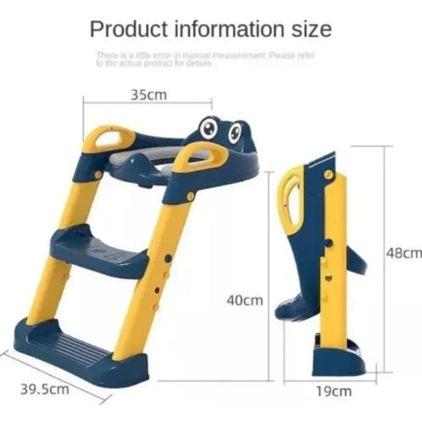 Escalera Asiento Aprendizaje Inodoro Water Baño Niño - Imagen 3