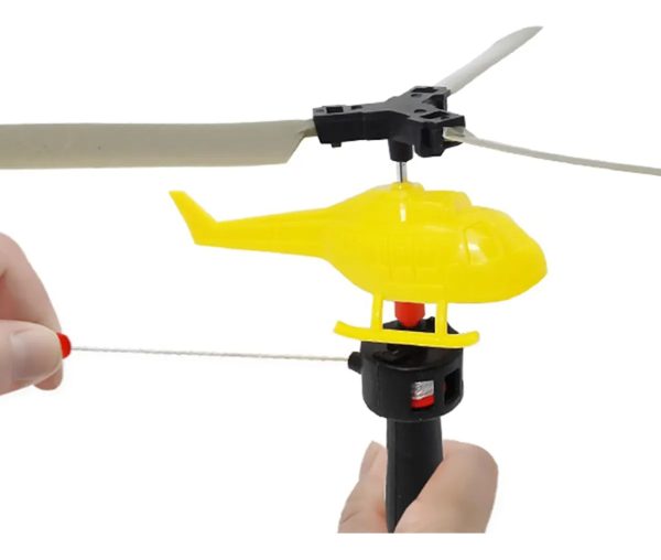 Helicoptero C/base Traccion Colores - Imagen 6