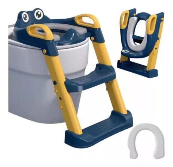 Escalera Asiento Aprendizaje Inodoro Water Baño Niño - Imagen 2