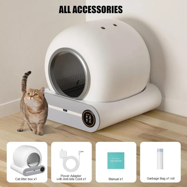 Arenero Inteligente Automático Para Gatos Aplicación Celular - Imagen 8