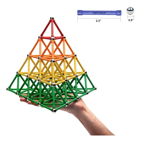 Juego 138 Palos Magneticos Construccion - Imagen 6