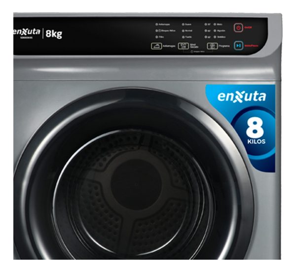 Secarropas De Carga Frontal 8 Kg Senx080s Enxuta - Imagen 3