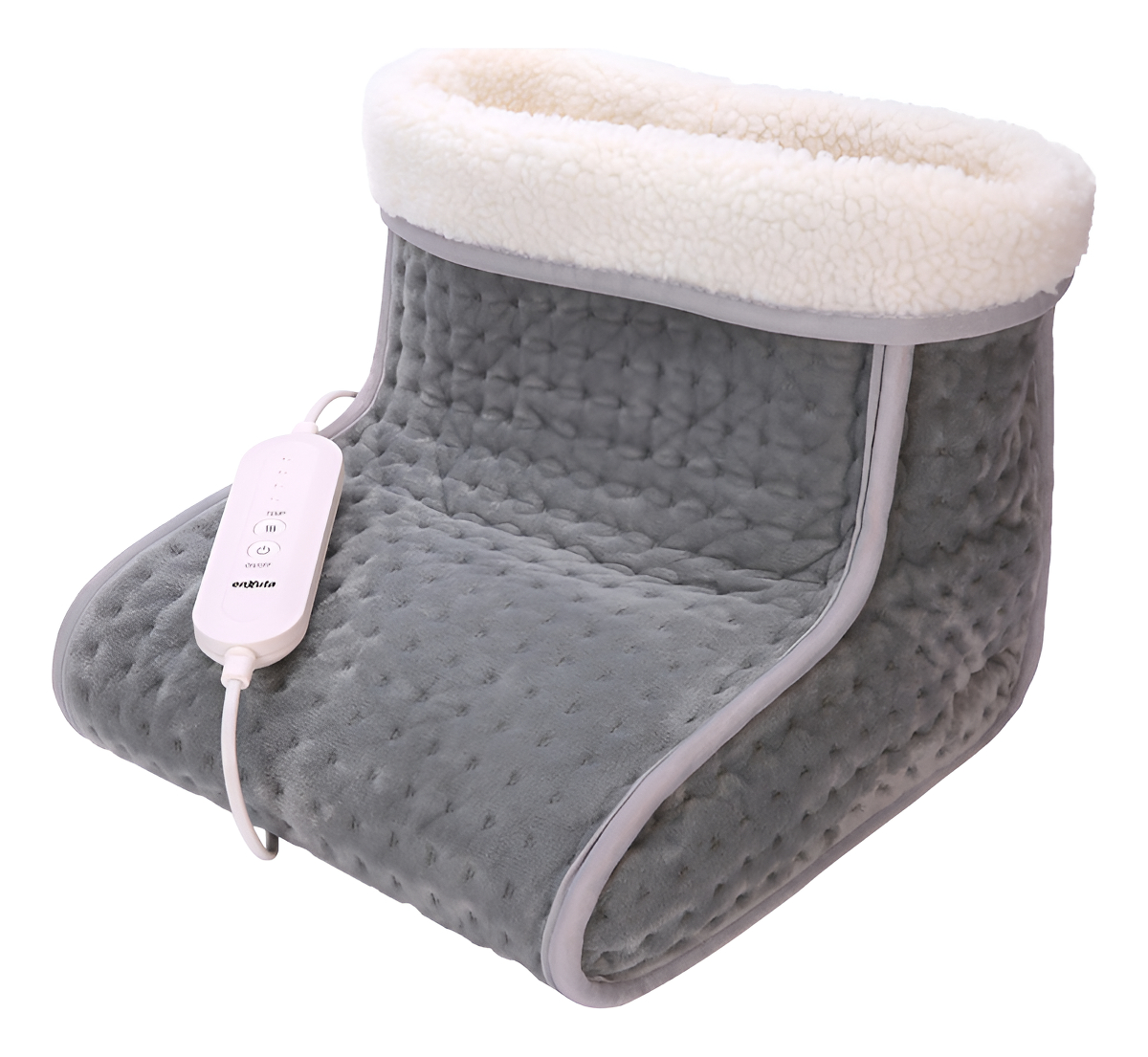 Calienta Pies Tipo Bota Con Tela Polar Afelpada Enxuta