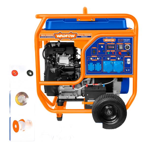 Generador Gasolina 18kw 999cc Arranque Electrico C/ruedas