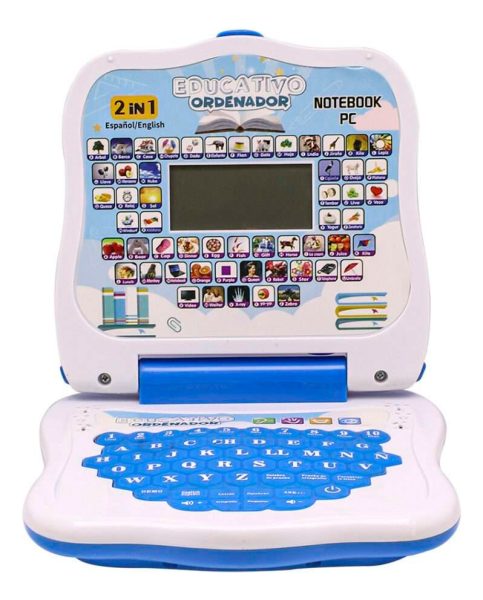 Mini Laptop Educativa Dicactica Con Display - Imagen 4