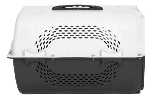 Transportadora Canil Perro Gato Avion Color Blanco - Imagen 4