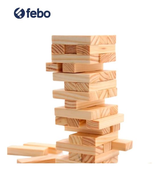 Torre De Madera Jenga Clásico Royal Juego De Mesa +6 Años - Imagen 3