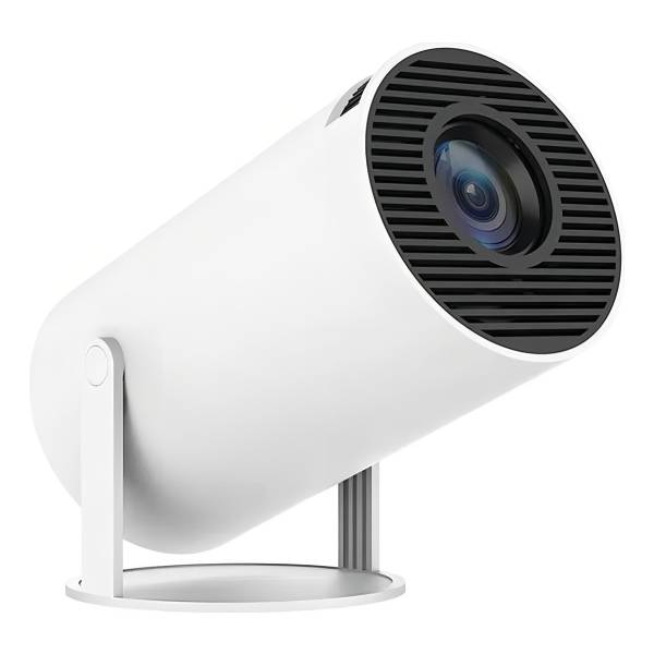 Mini Proyector Portátil Wifi Bt Control Remoto Color Blanco