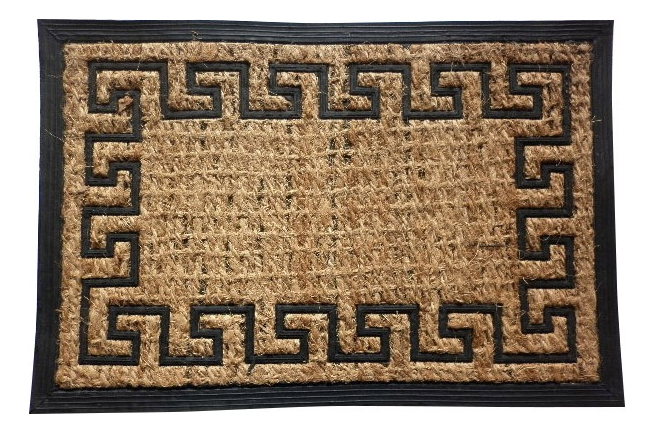 Felpudo Alfombra Coco Con Goma 40x60cm H.1cm Varios DiseƱos - Imagen 4