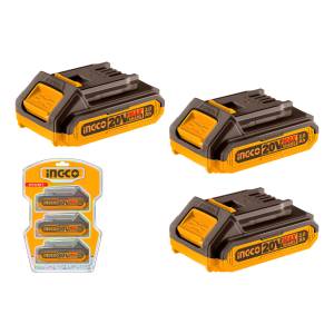 Set X 3 Baterias 2ah 20v